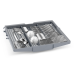 SMU6HCS01A Bosch 60cm Series 6 Built-Under Dishwasher